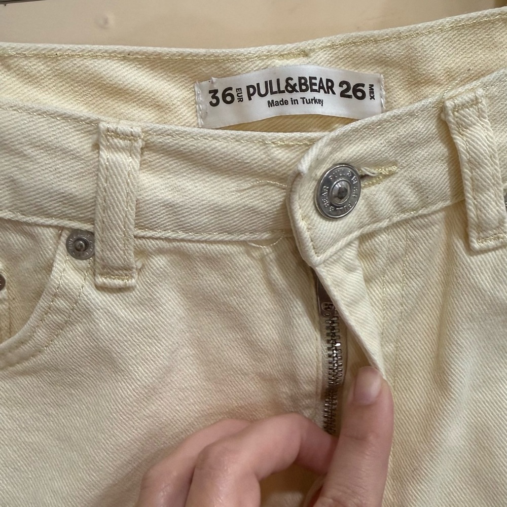 Pull&Bear High Rise Denim Shorts - Picture 3 of 6